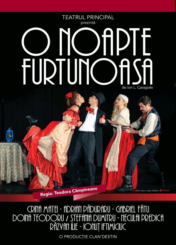 O noapte furtunoasă - 28 septembrie 2018 la Sala Dalles