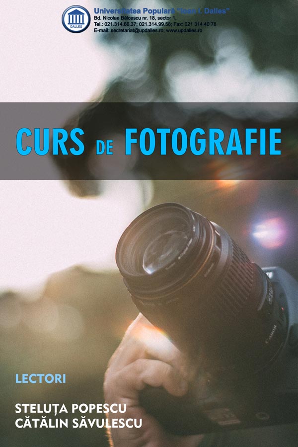 Curs de Fotografie acreditat de A.N.C.