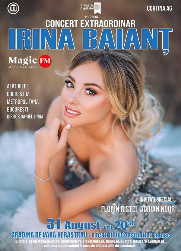 Concert extraordinar IRINA BAIANȚ