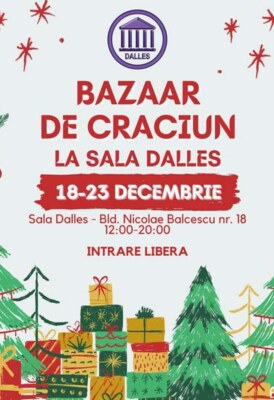 <span class="entry-title-primary">Bazaar de Crăciun la Sala Dalles</span> <span class="entry-subtitle">18-23.12.2021, 12.00-20.00</span>