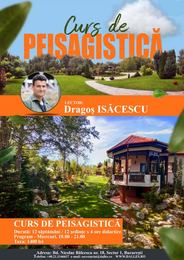Curs de Peisagistică - Dragoș Isăcescu - CMEC Dalles