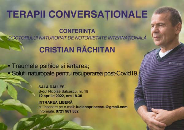 Terapii conversaționale - Cristian Răchitan