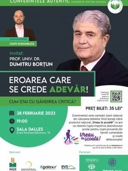 Eroarea care se crede ADEVĂR! Cum stai cu gândirea critică?