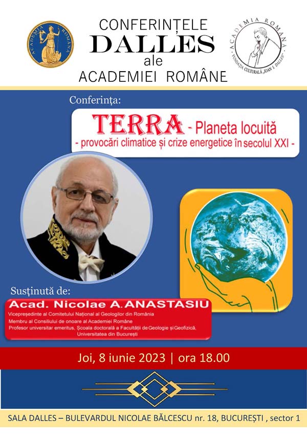 Conferințele Dalles ale Academiei Române: TERRA - Planeta locuită