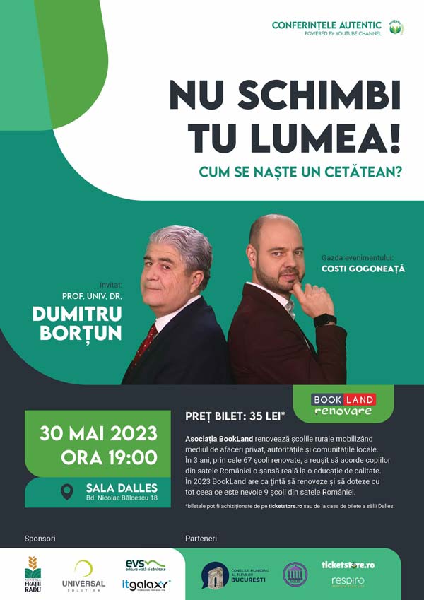 NU SCHIMBI TU LUMEA! Cum se naște un cetățean?