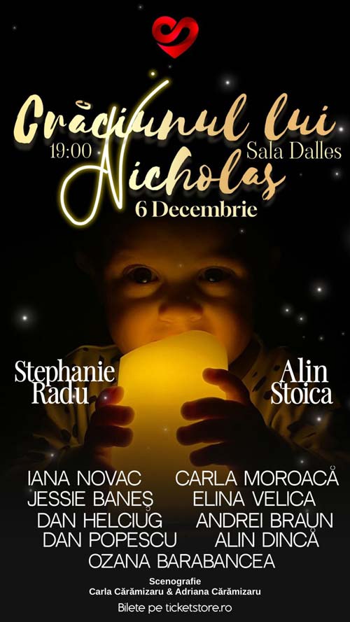Crăciunul lui Nicholas - 6 decembrie 2023, Sala Dalles