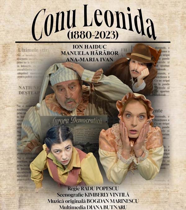 "Conu' Leonida (1880 - 2023)" de Ion Luca Caragiale