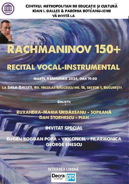 Rachmaninov 150+ - Recital vocal-instrumental