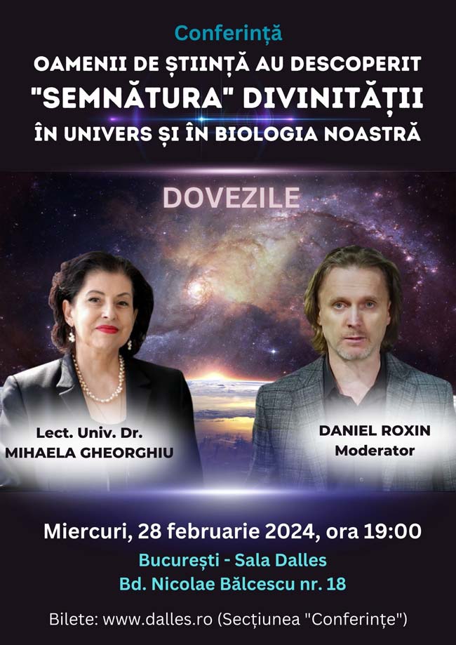 "Semnătura" Divinității în Univers și în biologia noastră