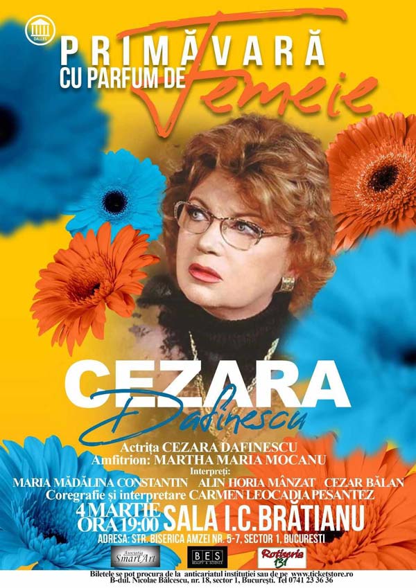 Cezara Dafinescu - Primăvară cu parfum de femeie 