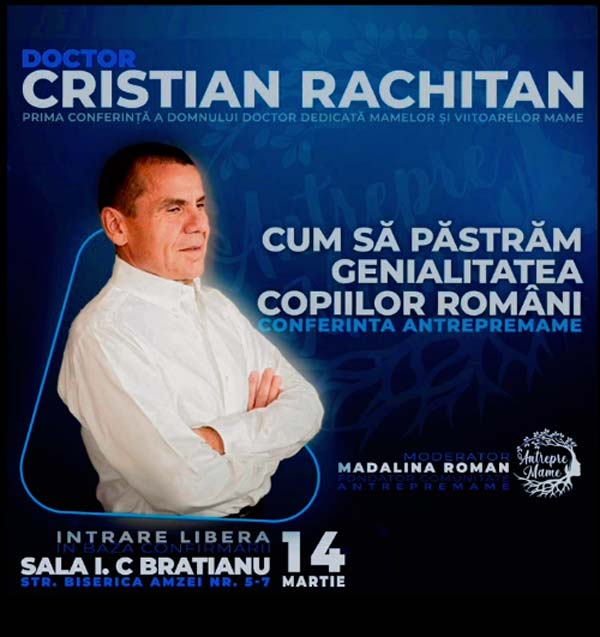 Cum să păstrăm genialitatea copiilor români - Dr. Cristian Rachitan