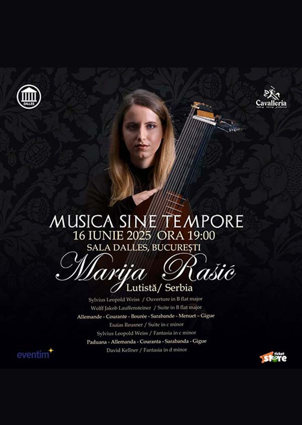 Musica Sine Tempore – recital excepțional Marija Rašić