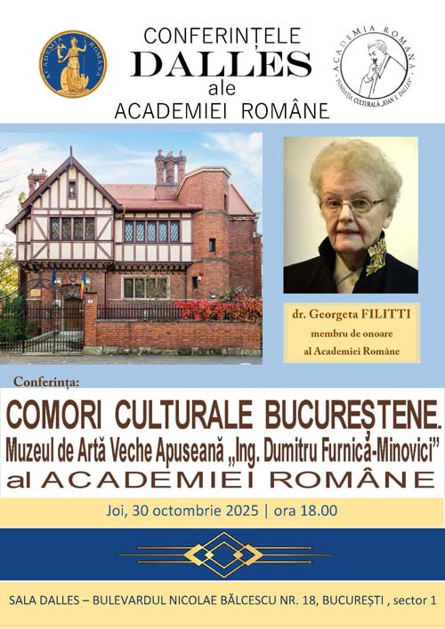 Comori Culturale Bucureștene. Muzeul de Artă Veche Apuseană „Ing. Dumitru Furnică-Minovici”