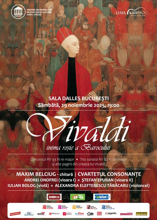 Vivaldi, inima roșie a barocului