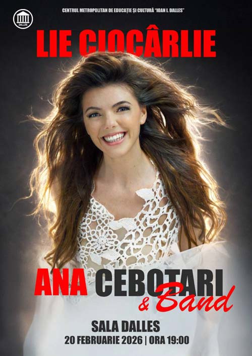 Lie Ciocârlie – Concert live cu Soprana Ana Cebotari
