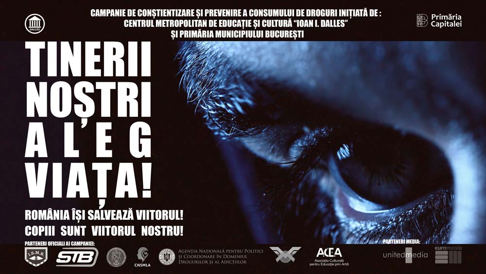 Campanie de conștientizare și prevenire a consumului de droguri - „România își salvează viitorul! Copiii noștri sunt viitorul!” Campanie de conștientizare și prevenire a consumului de droguri - „România își salvează viitorul! Copiii noștri sunt viitorul!”